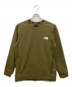 THE NORTH FACEザ ノース フェイス）の古着「APEX Thermal Crew/エーペックスサーマルクルー」｜グリーン