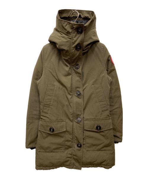 CANADA GOOSE（カナダグース）CANADA GOOSE (カナダグース) ダウンジャケット グリーン サイズ:Mの古着・服飾アイテム