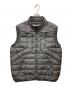 DIESEL (ディーゼル) W-DWAIN-VEST/ラバーロゴパッチ中綿ベスト ブラック サイズ:M 未使用品：12000円