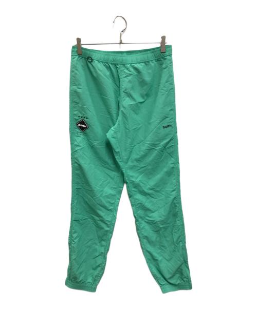 F.C.R.B.（エフシーレアルブリストル）F.C.R.B. (エフシーレアルブリストル) ナイロンパンツ グリーン サイズ:Mの古着・服飾アイテム