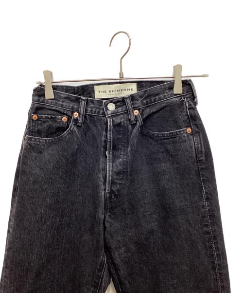 THE SHINZONE（ザ シンゾーン）THE SHINZONE (ザ シンゾーン) ストレートデニムパンツ ブラック サイズ:32の古着・服飾アイテム