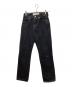 THE SHINZONE（ザ シンゾーン）の古着「ストレートデニムパンツ」｜ブラック