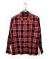 SOPHNET.（ソフネット）の古着「スタースタッズチェックシャツ」｜レッド