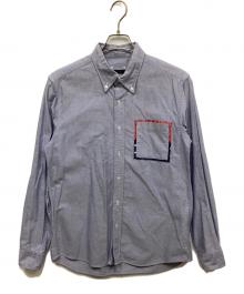 SOPHNET.（ソフネット）の古着「バンダナポケットオックスフォードシャツ」｜ブルー