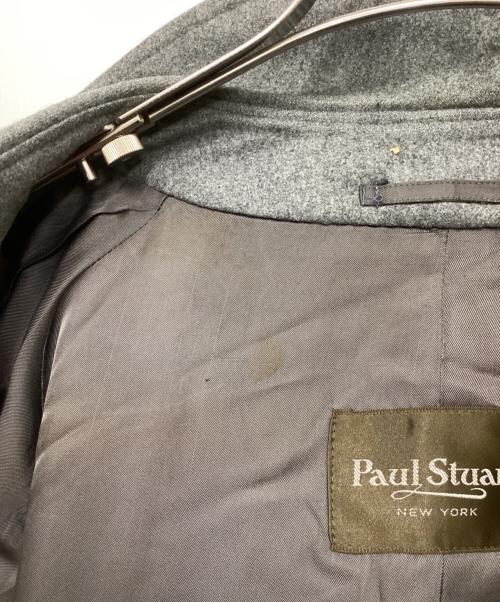 Paul Stuart（ポールスチュアート）Paul Stuart (ポールスチュアート) ダブルトレンチコート グレー サイズ:170の古着・服飾アイテム