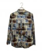LANVIN COLLECTIONランバンコレクション）の古着「総柄シャツ」｜ブルー