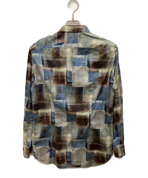 LANVIN COLLECTION（ランバンコレクション）LANVIN COLLECTION (ランバンコレクション) 総柄シャツ ブルー サイズ:Mの古着・服飾アイテム