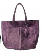 ANYA HINDMARCHアニヤ・ハインドマーチ）の古着「トートバッグ」｜パープル