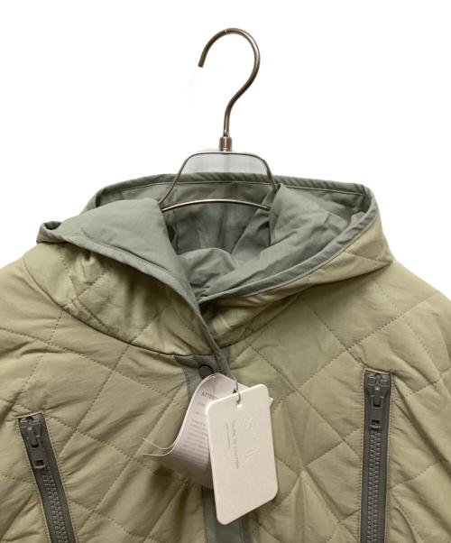 SILENT（サイレント）SILENT (サイレント) Matelassage blouson/マテラッサージブルゾン カーキ サイズ:不明 未使用品の古着・服飾アイテム
