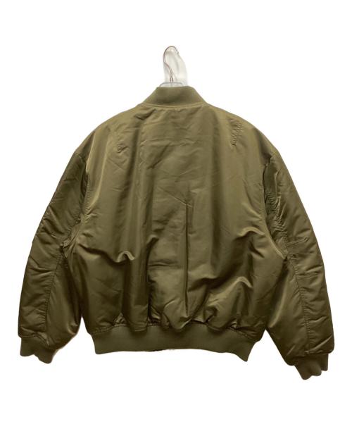 ZARA（ザラ）ZARA (ザラ) オーバーサイズMA-1 グリーン サイズ:Sの古着・服飾アイテム