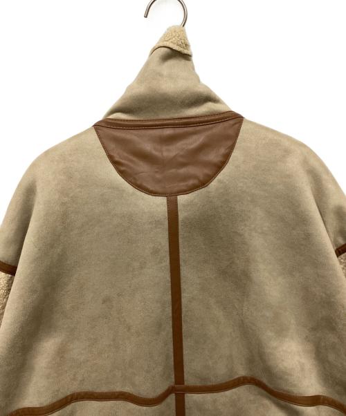 ZARA（ザラ）ZARA (ザラ) エコムートンジャケット ベージュ サイズ:M 未使用品の古着・服飾アイテム