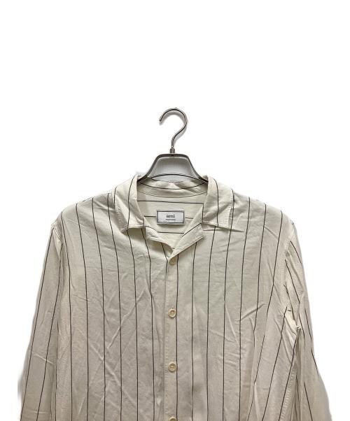 AMI Alexandre Mattiussi（アミアレクサンドルマテュッシ）AMI Alexandre Mattiussi (アミアレクサンドルマテュッシ) シャツ ホワイト サイズ:Mの古着・服飾アイテム