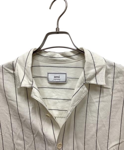 AMI Alexandre Mattiussi（アミアレクサンドルマテュッシ）AMI Alexandre Mattiussi (アミアレクサンドルマテュッシ) シャツ ホワイト サイズ:Mの古着・服飾アイテム
