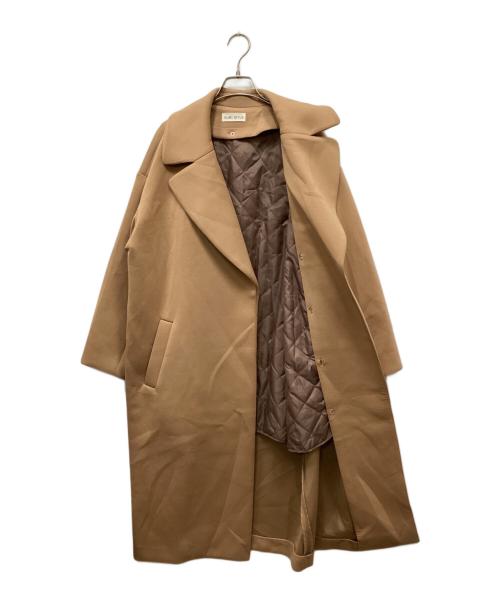 SUM1 STYLE（スミスタイル）SUM1 STYLE (スミスタイル) ライナー付き/シンプルロングコート ベージュ サイズ:FREEの古着・服飾アイテム
