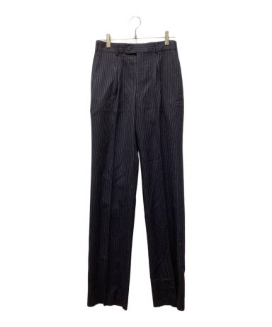 コムデギャルソンオム Mサイズ ストライプスラックス サイドゴブラン 中古・古着通販】COMME des GARCONS HOMME (コムデギャルソン オム