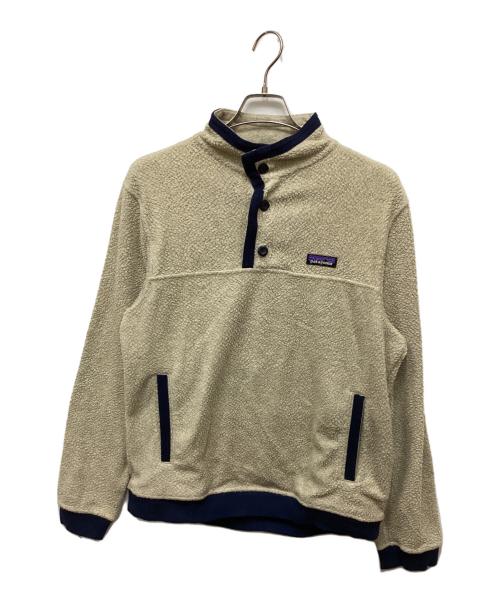 Patagonia（パタゴニア）Patagonia (パタゴニア) Shearling Button Pullover/シアーリングボタンプルオーバー アイボリー サイズ:Mの古着・服飾アイテム