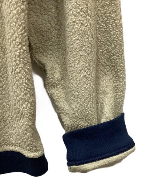Patagonia（パタゴニア）Patagonia (パタゴニア) Shearling Button Pullover/シアーリングボタンプルオーバー アイボリー サイズ:Mの古着・服飾アイテム