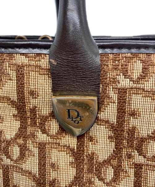 Christian Dior（クリスチャン ディオール）Christian Dior (クリスチャン ディオール) ハンドバッグ ブラウンの古着・服飾アイテム