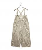 JOHNBULLジョンブル）の古着「SUSPENDER MARINE PANTS/サスペンダーマリンパンツ」｜アイボリー