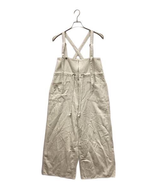 JOHNBULL（ジョンブル）JOHNBULL (ジョンブル) SUSPENDER MARINE PANTS/サスペンダーマリンパンツ アイボリー サイズ:Sの古着・服飾アイテム