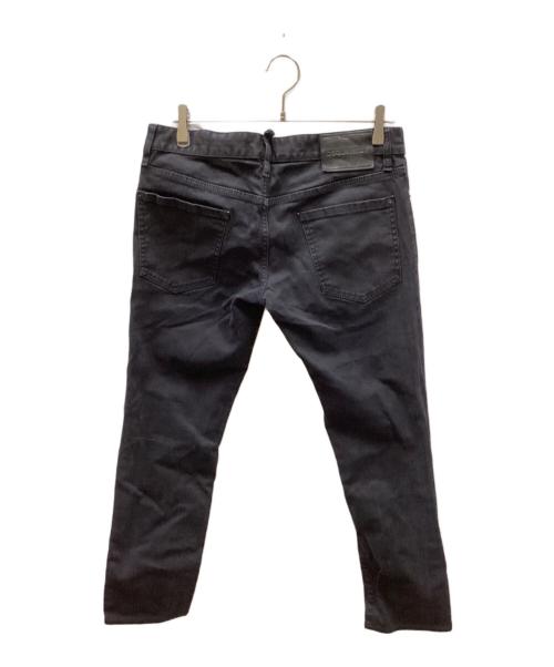 DSQUARED2（ディースクエアード）DSQUARED2 (ディースクエアード) デニムパンツ ブラック サイズ:48の古着・服飾アイテム