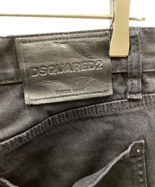 DSQUARED2（ディースクエアード）DSQUARED2 (ディースクエアード) デニムパンツ ブラック サイズ:48の古着・服飾アイテム
