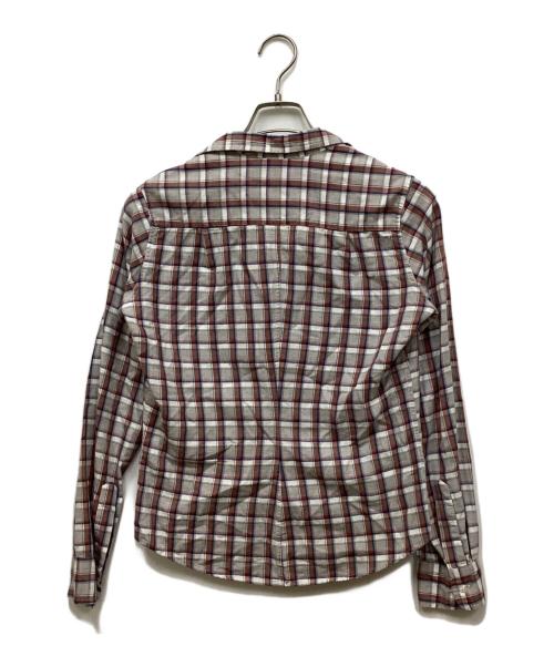Frank&Eileen（フランクアンドアイリーン）Frank&Eileen (フランクアンドアイリーン) チェックシャツ ブラウン×グレー サイズ:XSの古着・服飾アイテム