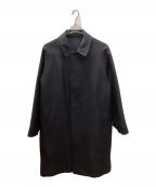 JOHN SMEDLEYジョンスメドレー）の古着「ダブルクロスバルマカーンコート」｜ネイビー