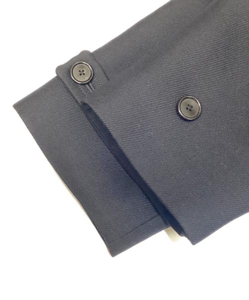 JOHN SMEDLEY（ジョンスメドレー）JOHN SMEDLEY (ジョンスメドレー) ダブルクロスバルマカーンコート ネイビー サイズ:1の古着・服飾アイテム