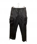 BEAMS T×Diaspora Skateboards×RAMIDUSビームス ティー×ディアスポラスケートボードズ×ラミダス）の古着「カーゴパンツ」｜ブラック