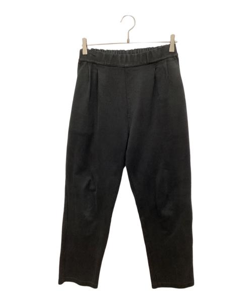BLUE BLUE（ブルーブルー）BLUE BLUE (ブルーブルー) スーパーヘビーテンジク 2タック テーパードパンツ ブラック サイズ:3の古着・服飾アイテム