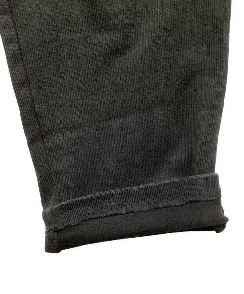 BLUE BLUE（ブルーブルー）BLUE BLUE (ブルーブルー) スーパーヘビーテンジク 2タック テーパードパンツ ブラック サイズ:3の古着・服飾アイテム