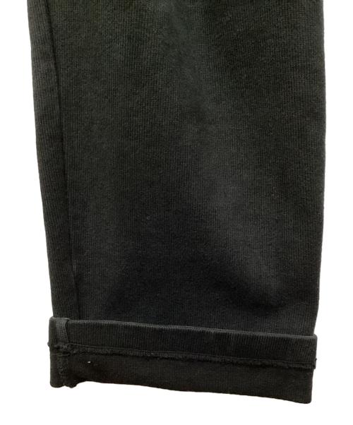 BLUE BLUE（ブルーブルー）BLUE BLUE (ブルーブルー) スーパーヘビーテンジク 2タック テーパードパンツ ブラック サイズ:3の古着・服飾アイテム