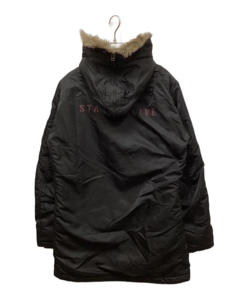 Hysteric Glamour（ヒステリックグラマー）Hysteric Glamour (ヒステリックグラマー) フライトジャケット ブラック サイズ:Mの古着・服飾アイテム