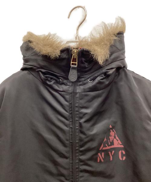 Hysteric Glamour（ヒステリックグラマー）Hysteric Glamour (ヒステリックグラマー) フライトジャケット ブラック サイズ:Mの古着・服飾アイテム