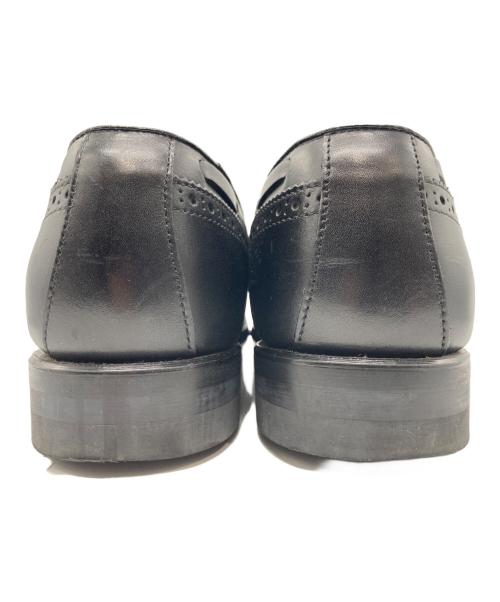 REGAL（リーガル）REGAL (リーガル) タッセルローファー ブラック サイズ:24.5の古着・服飾アイテム