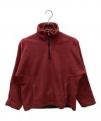 Patagoniaパタゴニア）の古着「フリースプルオーバージャケット」｜レッド