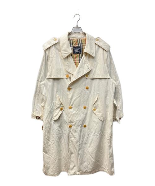 Burberry's（バーバリーズ）Burberry's (バーバリーズ) トレンチコート ホワイト サイズ:記載なし(実寸参照)の古着・服飾アイテム