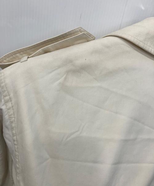 Burberry's（バーバリーズ）Burberry's (バーバリーズ) トレンチコート ホワイト サイズ:記載なし(実寸参照)の古着・服飾アイテム