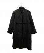 AMOMENTアモーメント）の古着「中綿コート」｜ブラック