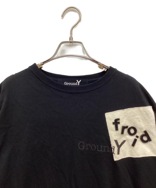 GROUND Y（グラウンドワイ）GROUND Y (グラウンドワイ) PATCHWORK CUT B ブラック サイズ:4の古着・服飾アイテム