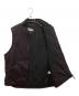 中古・古着 FIRST DOWN (ファーストダウン) 難燃ダックベスト ブラック サイズ:L：5000円