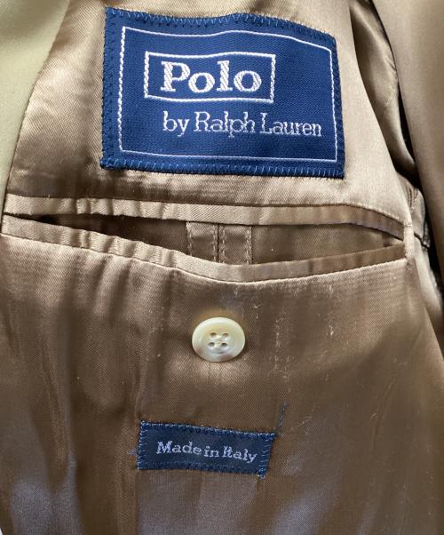 POLO BY RALPH LAUREN（ポロ バイ ラルフローレン）Polo by Ralph Lauren (ポロ バイ ラルフローレン) トレンチコート ベージュ サイズ:40の古着・服飾アイテム