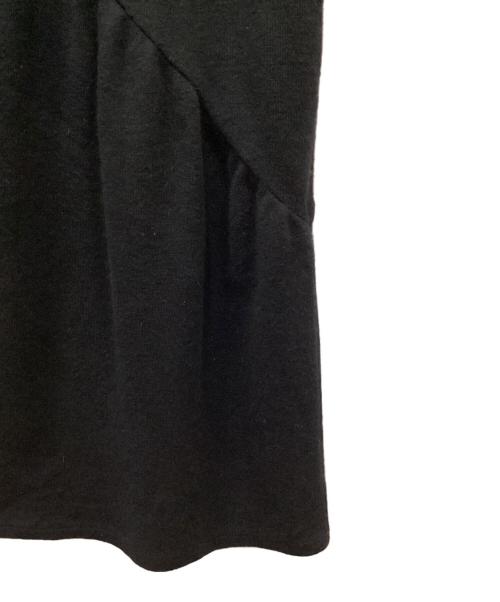 Christian Dior（クリスチャン ディオール）Christian Dior (クリスチャン ディオール) パネル切替ニットワンピース ブラック サイズ:Mの古着・服飾アイテム