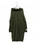 stussy（ステューシー）の古着「フーディーワンピース」｜グリーン