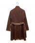 Sybilla (シビラ) サークル刺繍スタンドカラーコート ブラウン サイズ:M：5000円