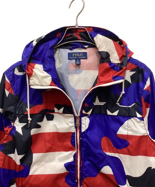 POLO RALPH LAUREN（ポロ・ラルフローレン）POLO RALPH LAUREN (ポロ・ラルフローレン) マウンテンパーカー ブルー サイズ:Sの古着・服飾アイテム