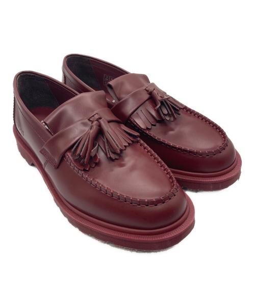 Dr.Martens（ドクターマーチン）Dr.Martens (ドクターマーチン) Gosha Rubchinskiy (ゴーシャラブチンスキー) タッセルローファー レッド サイズ:25の古着・服飾アイテム