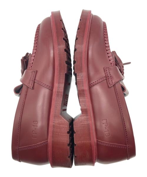 Dr.Martens（ドクターマーチン）Dr.Martens (ドクターマーチン) Gosha Rubchinskiy (ゴーシャラブチンスキー) タッセルローファー レッド サイズ:25の古着・服飾アイテム