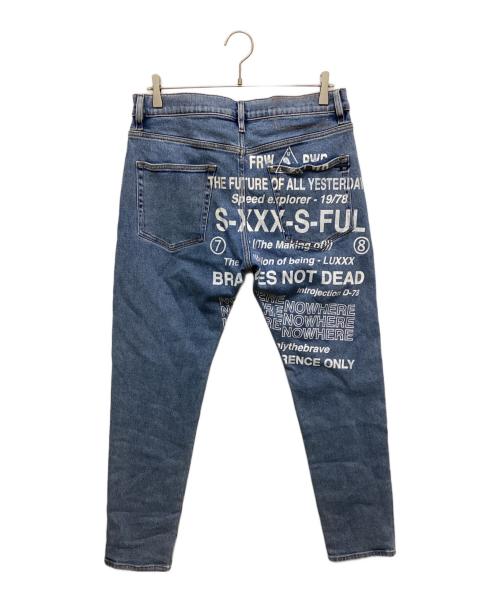 DIESEL（ディーゼル）DIESEL (ディーゼル) デニムパンツ インディゴ サイズ:81cm(32)の古着・服飾アイテム